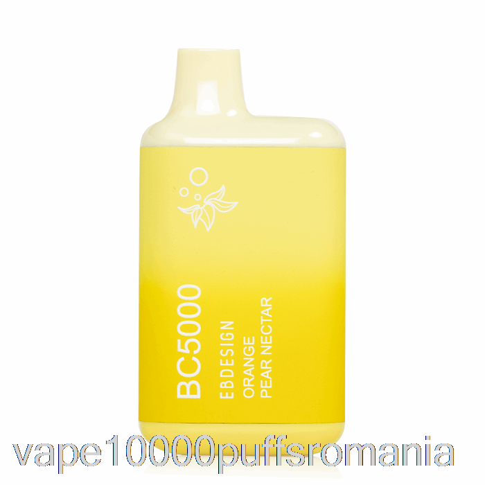 Vape Romania Bc5000 Nectar De Pere Portocale De Unica Folosinta